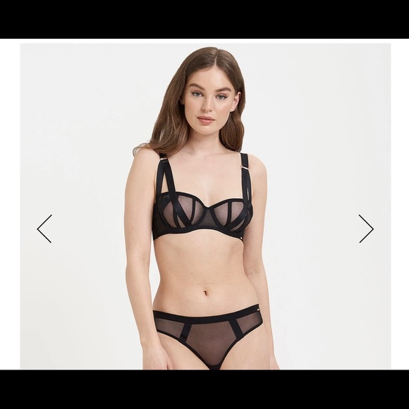 *NWT* BLUEBELLA Karolina Bra (Black) ⚫️ US:32C, PRISTINE CONDITION - Picture 4 of 11